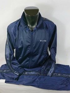 tuta champion vintage blu