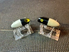2 Wright & McGill  Topwater Fishing Lures; Bug A Boo & Rustler
