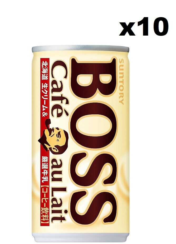 Suntory Boss Coffee (185 g x 10 Cans), Popular Japanese Drink, Made in Japan Suntory Boss Coffee (185 g x 10 Cans), Popular Japanese Drink, Made in Japan