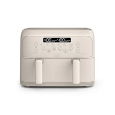 bella 4 Qt TriZone Air Fryer, EverGood™ Ceramic Nonstick Coating, Dual Bas