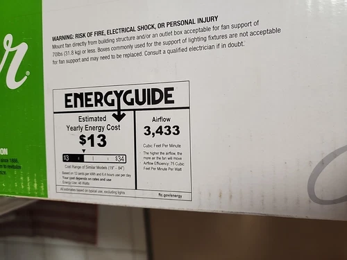 Hunter Loki 52 LED Loki 52" 4 Blade LED Indoor Ceiling Fan - White - Picture 9 of 11