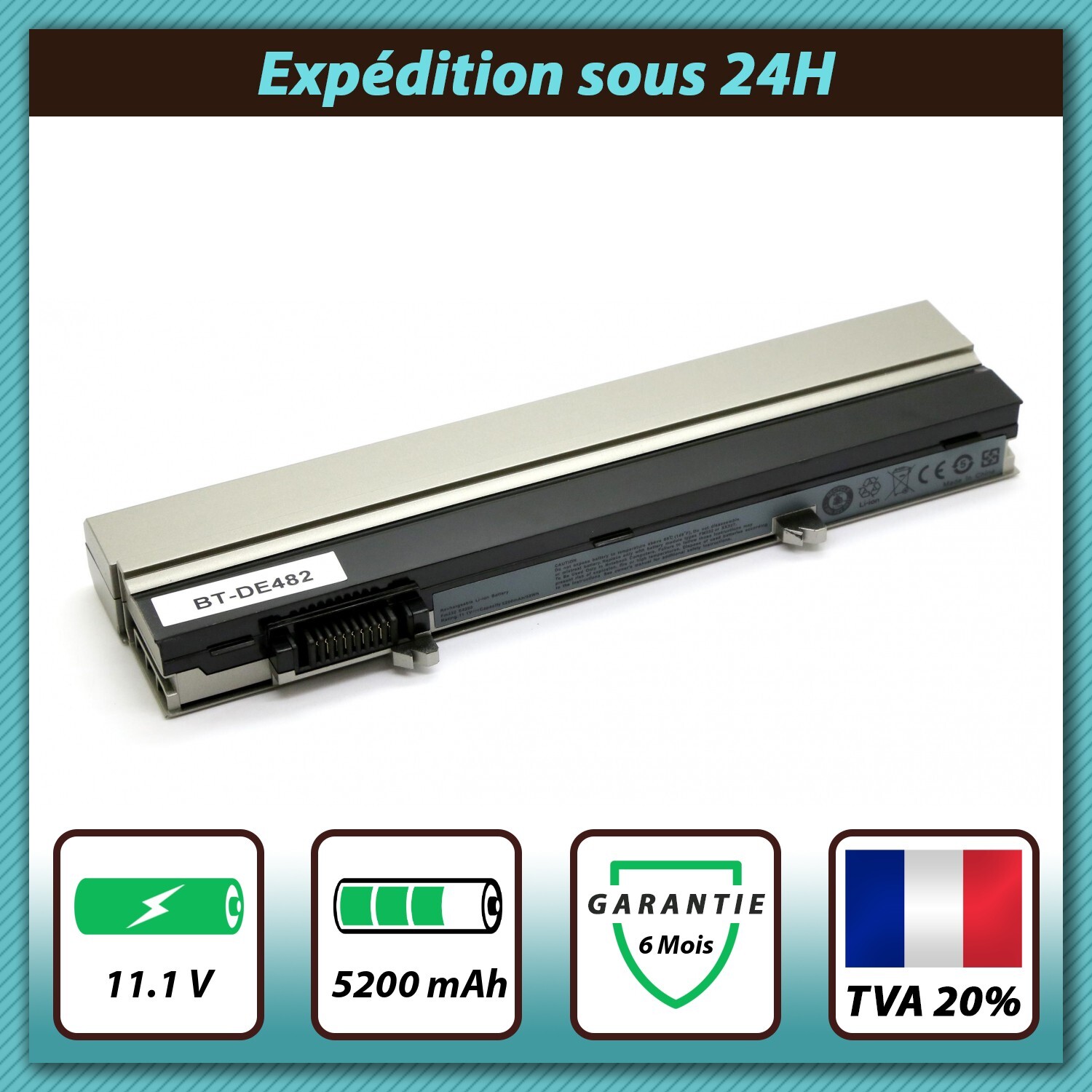 Batterie Dell CP289 pour travailler au café sans chercher de prise