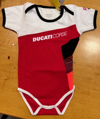pair of ducati racing sport 98770541 baby clown bodysuits