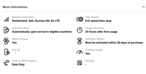 Best Switzerland esim Data Travel e sim High-Speed 5G/4G 📶 15 Days 5 GB - Afbeelding 2 van 14