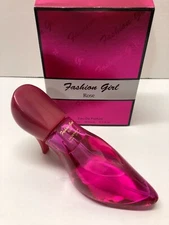 Fashion Girl Rose Eau De Parfum 3.3 fl oz HIGH HEELED SHOE Perfume Spray