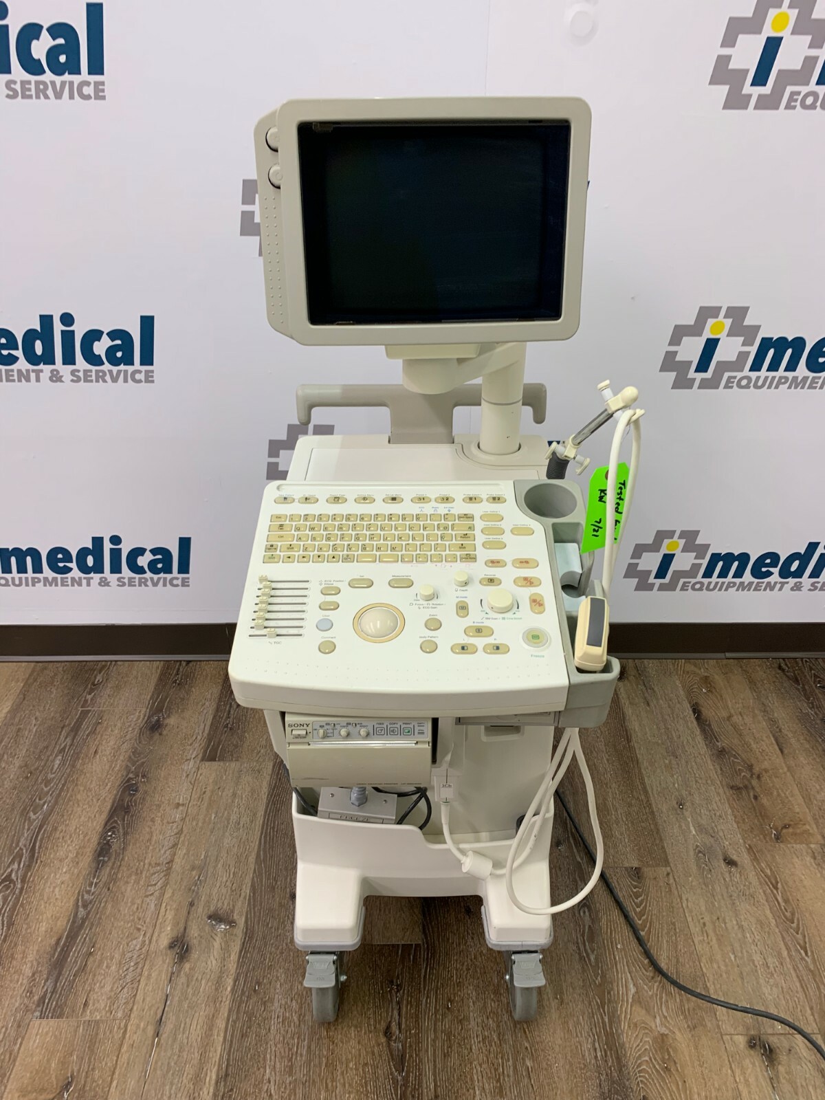 GE Logiq Pro Series 200 W/3CB Probe And Printer
