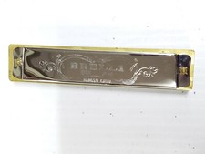 Vintage Harmonica Brelli C82-III 16 Hole Harmonica with box , FC-20-1-K 