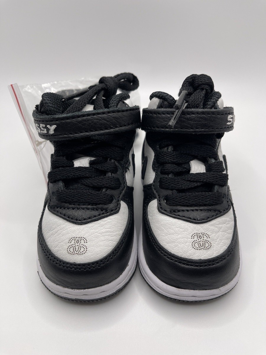 スニーカー NIKE AIR FORCE 1 stussy td 15cm Stussy X Air Force 1 Low TD 'Black' - Nike - DC8306 001