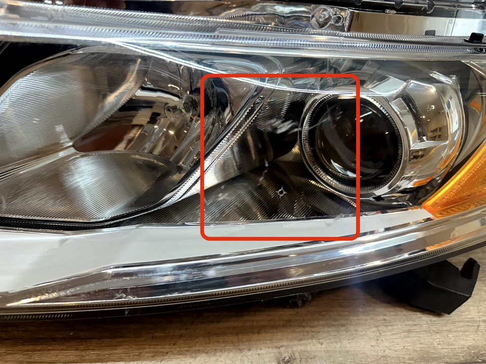 2013-2015 HONDA CROSSTOUR LH HEADLIGHT ASSY OEM - Image 2 of 4