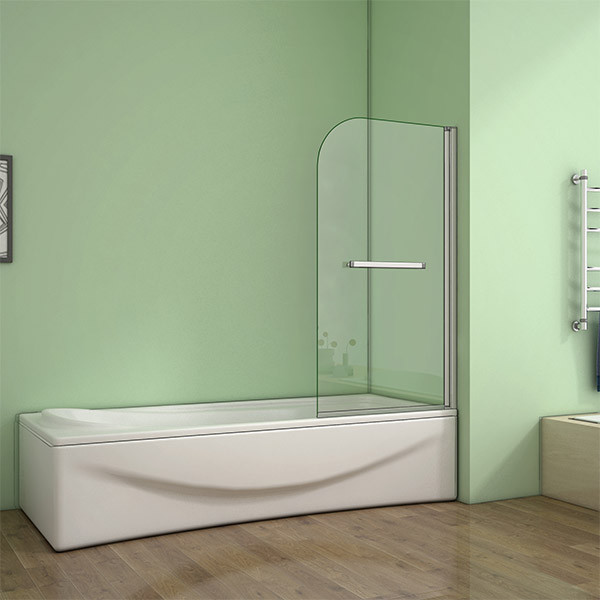 AICA Single/Double/Folding Pivot Shower Bath Screen Glass Panel 800 ...