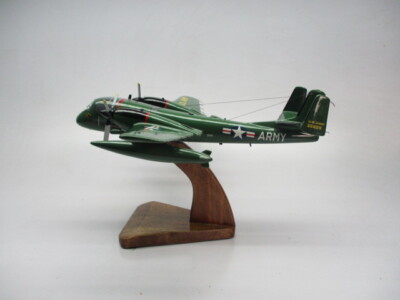 OV-1 Mohawk Grumman Airplane Desktop Mahogany Kiln Dried Wood Model Small New