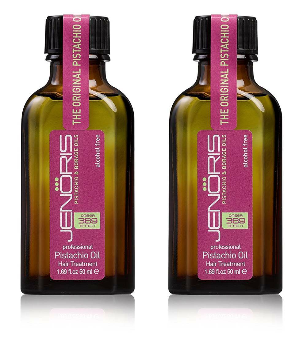 Jenoris Fistachio Oil Hair Treatment 1,69 унции (2 шт. В упаковке) - Бесплатная доставка из США