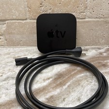 OEM Apple TV Model A1427 Black Media Streamer ONLY W/POWER CORD