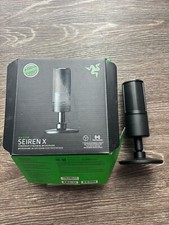 Razer Seiren X USB Streaming Audio Supercardiod Gaming Streaming Microphone