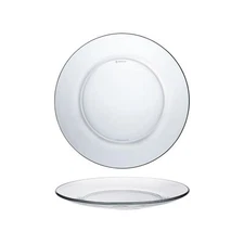 Lys Clear Dinner Plate 235 Cm 9 14 In Set Of 6