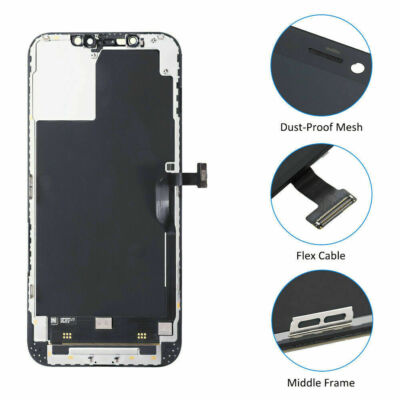 For iPhone X 11 12 13 Mini Pro Max 14 plus 15 Pro Max 16 LCD/OLED