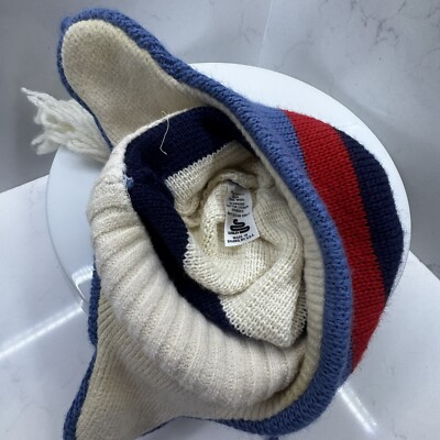 Vintage Smiley Ski Hat 100% pure wool | eBay display picture 3