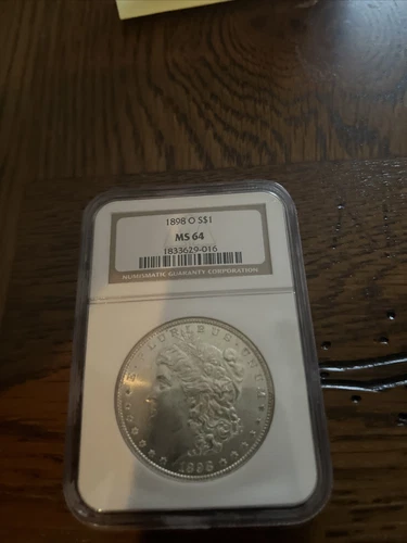 1898-O $1 Morgan Silver Dollar  NGC MS64 minor toning