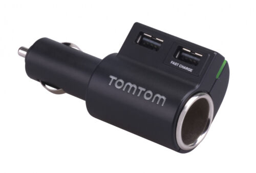 TomTom Fast Multi-Charger Schnelles Ladergerät PKW LKW Camper USB KFZ NEU - Afbeelding 1 van 1