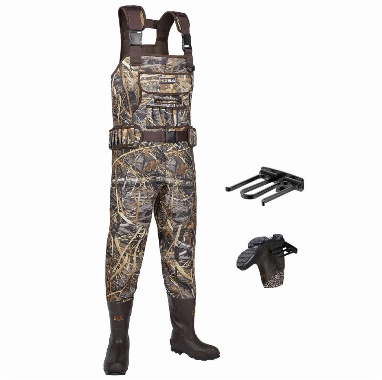 Camo Hunting Chest Waders 12/45
