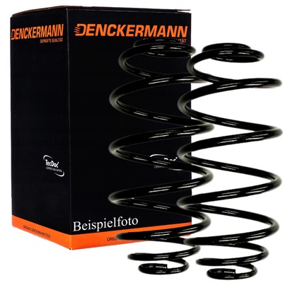 2x DENCKERMANN D700407 Fahrwerksfeder für FORD