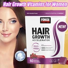 Hair Growth Accelerator Soft Chews Biotin Vitamin C E Fuller Stronger Hair 60