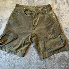 Viktos Shorts Mens 30 Green Camo Operatus Ripstop Tactical Cargo Pockets Outdoor