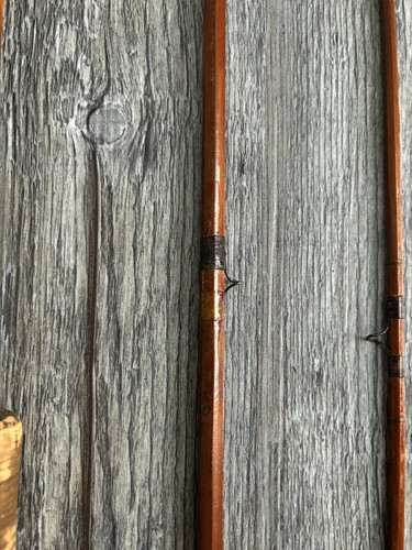 Vintage Montague Rapidan 9’ Bamboo Fly Rod - 3 Piece/2 Tip - Picture 4 of 7