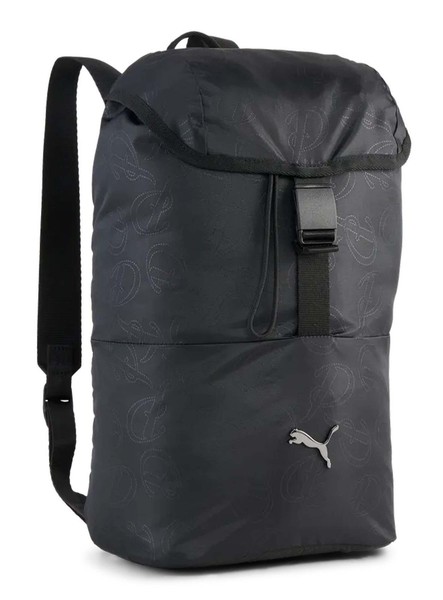 Puma Pop Small Backpack Rucksack Rucksack Puma Black - Puma Script Aop Schwarz-image