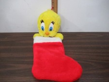 Looney Tunes Tweety Bird in Christmas Stocking 1997