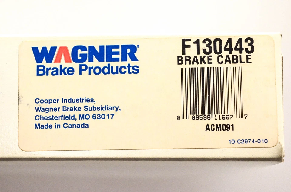 Cable de freno Wagner F130443 NOS Foto 3 de 3