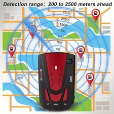 Long Lasting Adaptable Easy to Install 360 Anti-Camera 16-Band Car GPS Detector