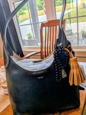 Coach Brooklyn 28 Burnished Black Loved Leath...