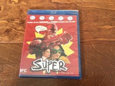 Super IFC Blu-ray 2011 James Gunn New Sealed Rain Wilson Ellen Page