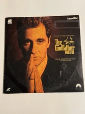The Godfather, Part III - Director’s Cut - LaserDisc - Francis Ford Coppola 1990