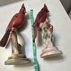 Will George Pasadena Cardinals Figurine Pair Ceramic Hand Painted Signed 12 in — photo 1