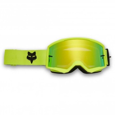 Fox Racing MX Brille - MAIN V3 CORE - Flo Yellow mit Funkenglas