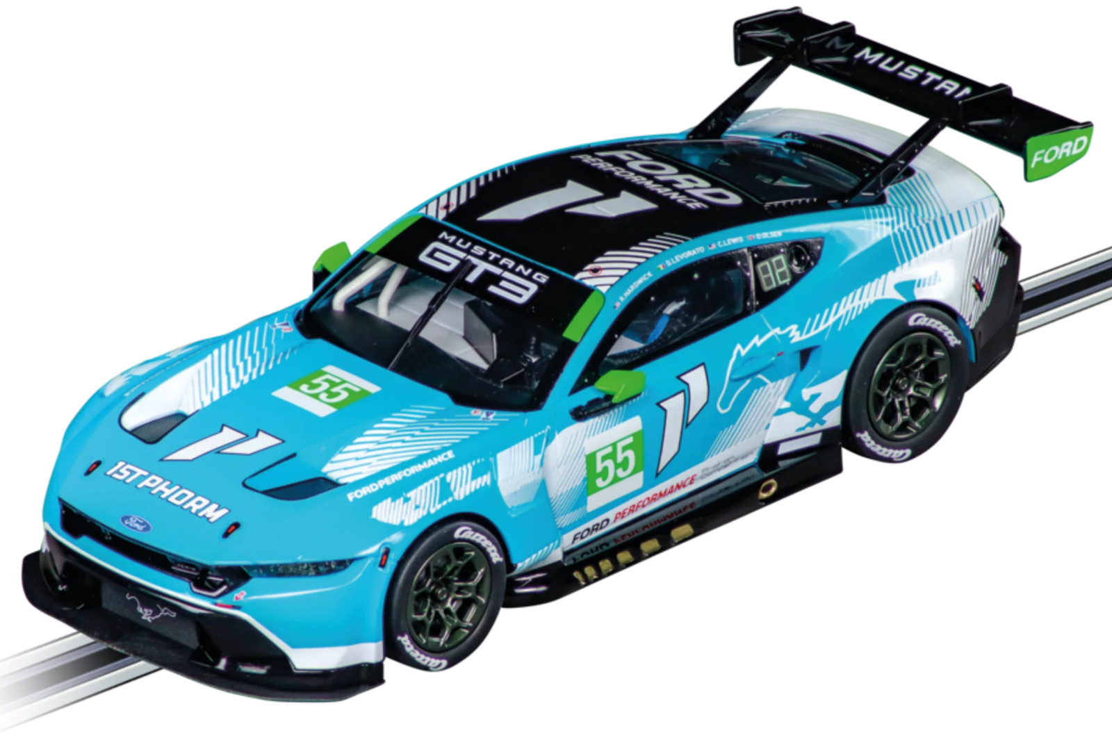 Carrera 20027809 Carrera Evolution Ford Mustang GT3 ""Champion Spirit, No.55""