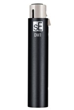 Se Electronics DM1 Black Active Microphone Preamp 4 Dynamic Passive Ribbon Mics