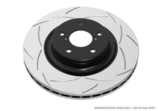 Dba For 08-15 Mitsubishi Evo X Street T2 Slotted Rear Brake Rotor Dba For 08-15 Mitsubishi Evo X Street T2 Slotted Rear Brake Rotor