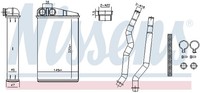 Nissens WäRmetauscher Innenraumheizung FüR Toyota Aygo 1.0 CitroëN C1 107