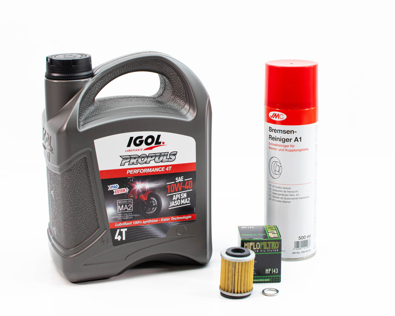 Kit vidange YAMAHA TW 125 pour stopper l'usure moteur avec IGOL
