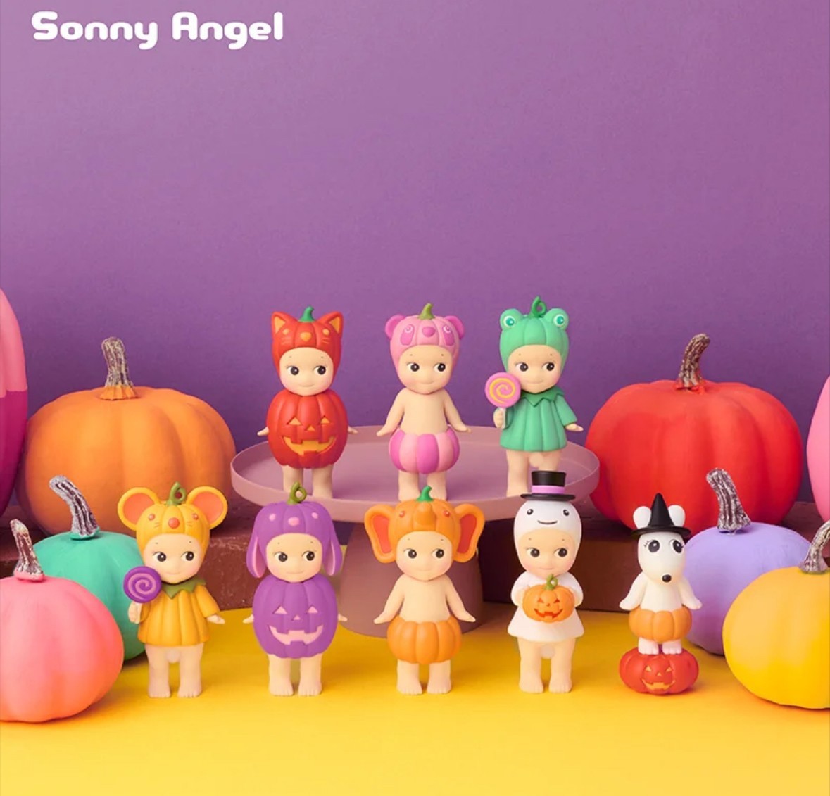 Sony Angel Pumpkin Patch with 6 bonus figures