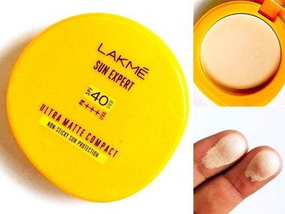 Lakme Sun Expert Ultra Matte SPF 40 PA+++ Compact, 7g