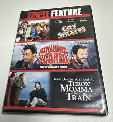 triple feature billy crystal DVD city slickers running scared throw momma