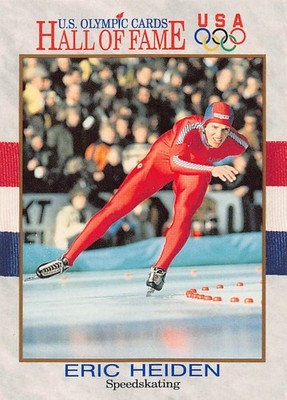 1991 Impel U.S. Olympic Hall of Fame Eric Heiden Speedskating #36 (NM)