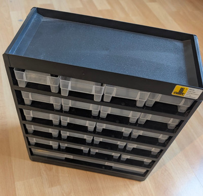 Allit Kleinteilemagazin VarioPlus Basic 32 30 x 13,5 x 33,5 cm Aufbewahrung