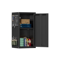 Metal Locking Cabinet Garage Wall Cabinet Narrow Wall Tool Box Storage Cabinet