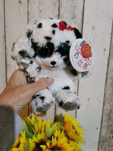 Animotsu Dalmatian Teddy New With Lables - Image 3 of 4