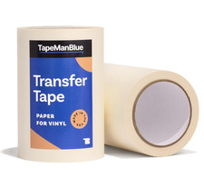 6" X 100' Roll of Paper Transfer Tape for Vinyl, Made in America, Premium-Grade